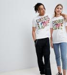 Help Refugees Choose Love X Wilderness Festival Organic Cotton T-shirt - White