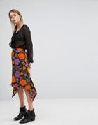 Warehouse Mica Carnation Skirt - Multi