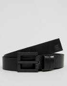 G-star Duko Leather Belt In Black - Black