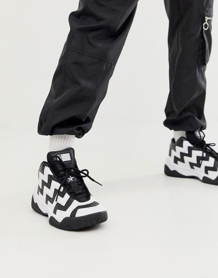 Converse Black And White Voltage Sneakers