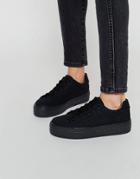 Asos Day Trip Flatform Sneakers - Black