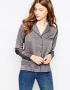 Le Mont St Michel Shirt In Geometric Print