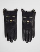 Ted Baker Cat Detail Glove - Black