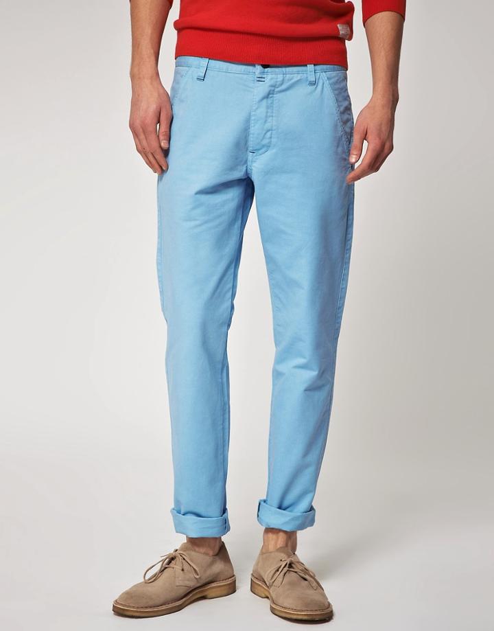 Jack And Jones Intelligence Bolton Edward Slim Fit Chino - Blue