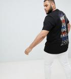 Lee Plus Jeans Fit Band T-shirt - Black