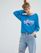Wildfox Mermaid Sweater - Blue
