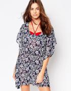 Pour Moi Aloha Caftan In Spearmint - Spearmint