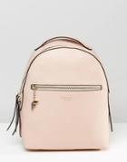 Fiorelli Anouk Simple Backpack With Zip Pocket Detail - Anouk Petal Pink