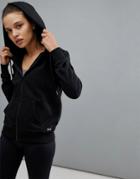 Haus By Hoxton Haus Zip Up Gym Hoody - Black