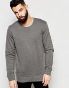Only & Sons Sweatshirt - Dark Gray Melange