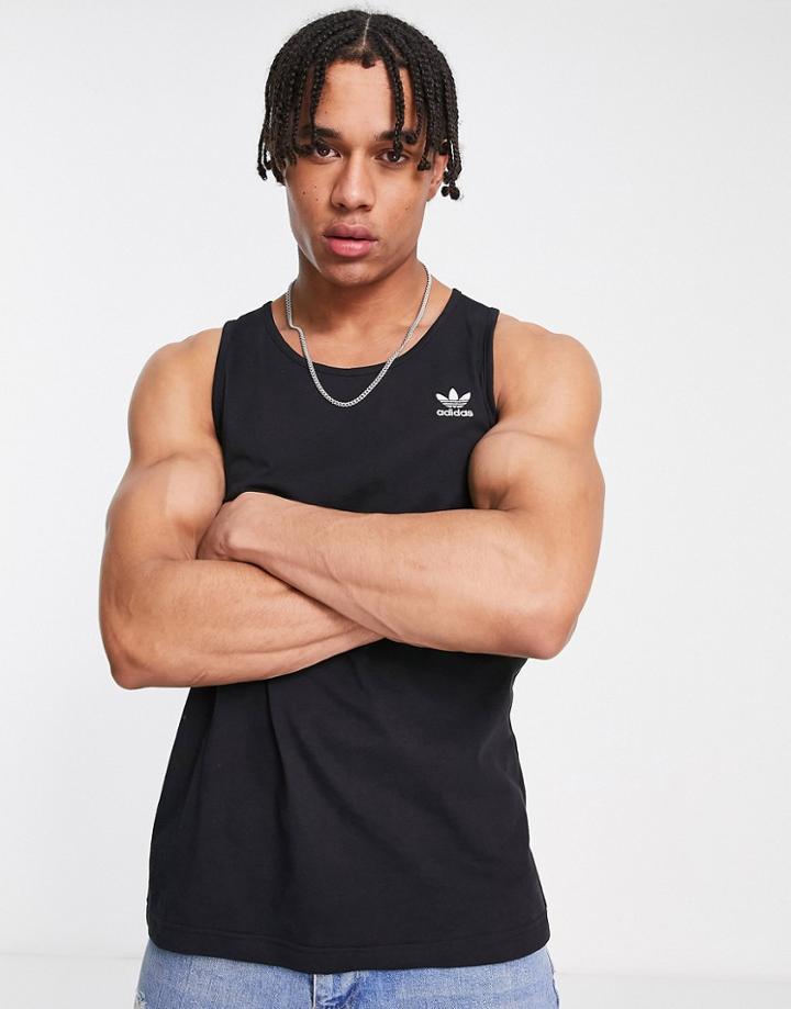 Adidas Originals Essentials Tank Top In Black