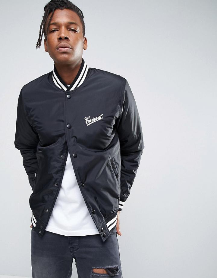 Carhartt Wip Montana Bomber Jacket - Black