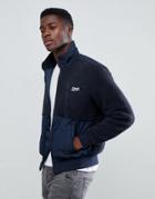 Jack & Jones Originals Borg Fleece Jacket - Navy