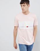 Asos Design Relaxed T-shirt With Jacquard Insert And Text Print - Pink