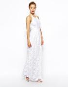 Asos Premium Maxi Dress - Ivory