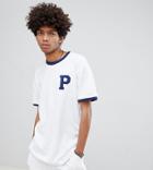 Puma Organic Cotton Towelling T-shirt In White Exclusive To Asos - White