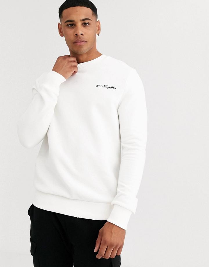 River Island Sweat In White