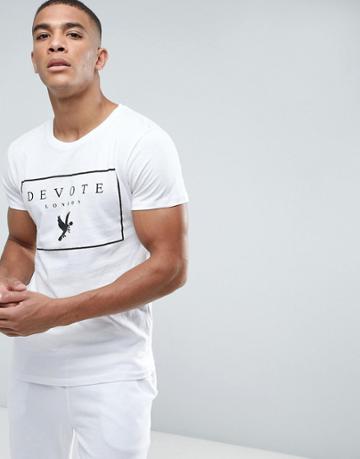 Devote Logo T-shirt - White