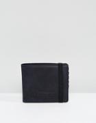 Element Endure Leather Wallet In Black - Black