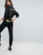 Wildfox Halloween Cat Eyes Jogger - Black