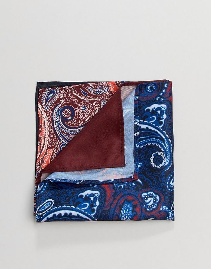 Asos Design 4 Way Wedding Pocket Square - Multi