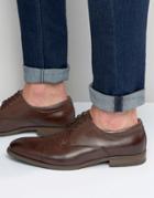 Aldo Unilidia Oxford Shoes In Brown Leather - Brown