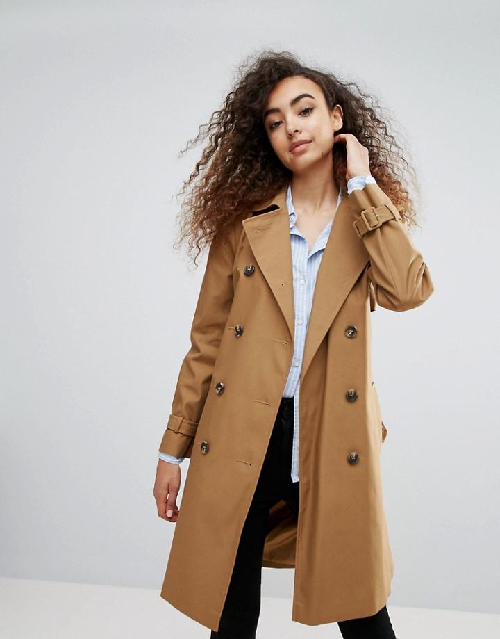 Warehouse Trench Coat - Beige
