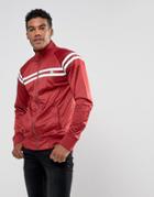 Le Breve Track Top - Red