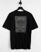 Bolongaro Trevor Emboidery Back Mock Neck T-shirt-black