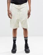 Granted Shorts With Distressing - Putty