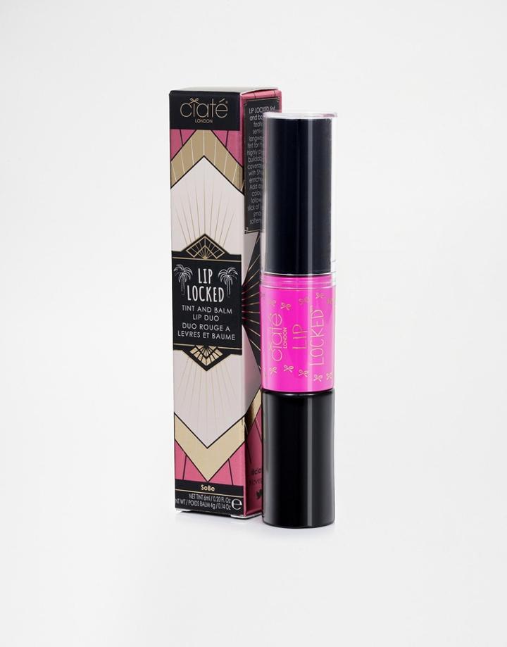 Ciate South Beach Lip Locked - Tint & Balm Lip Duo - In The 306 $31.00