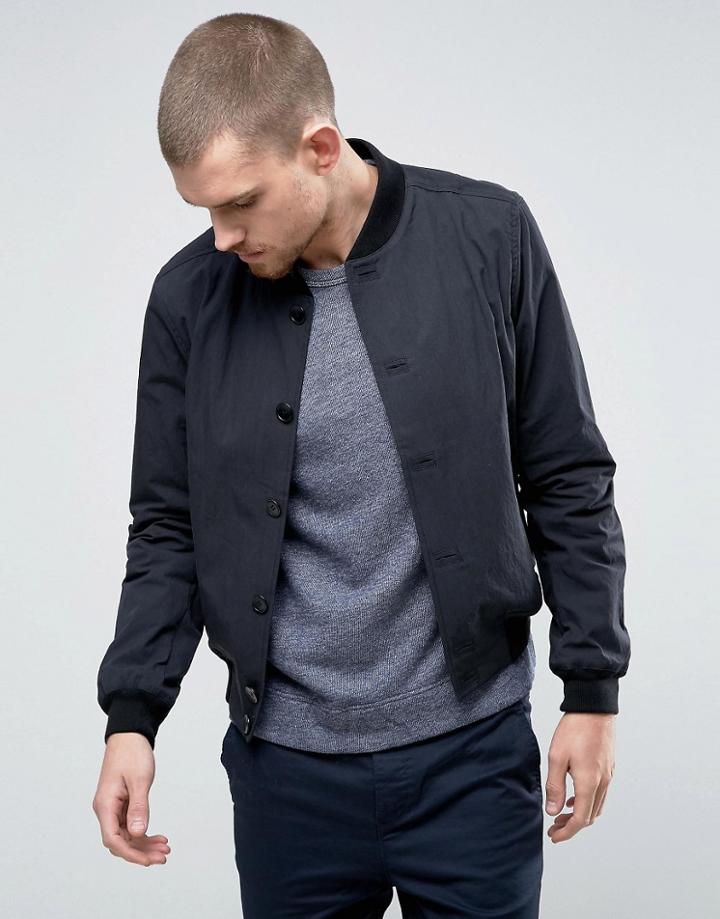 Ymc Button Bomber - Black