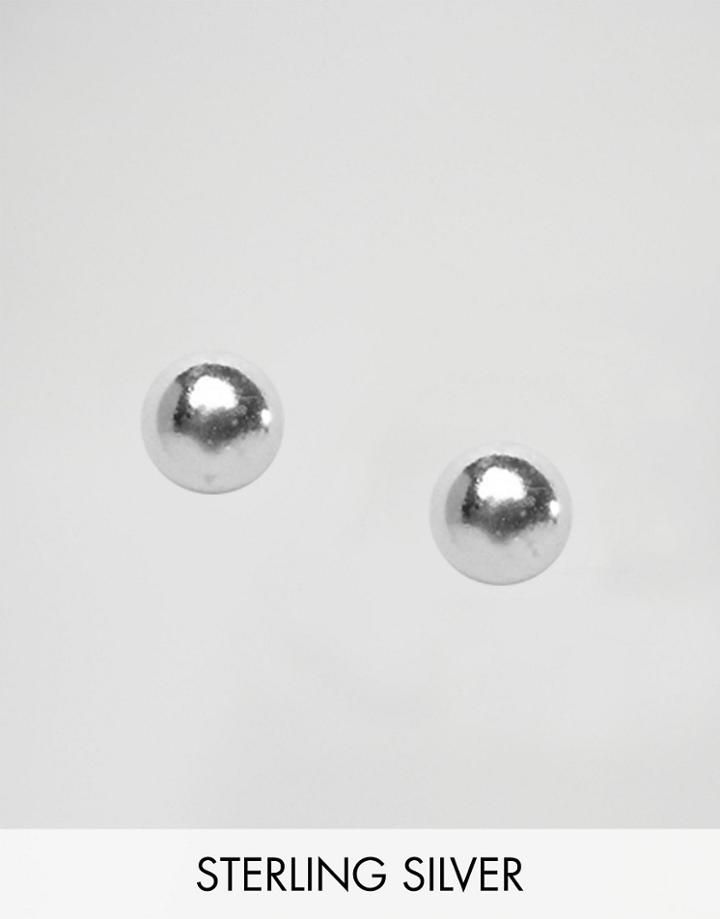 Kingsley Ryan Sterling Silver Stud Earrings - Silver