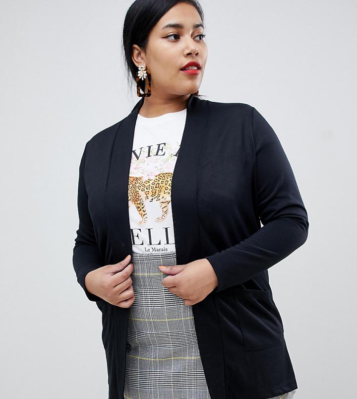 Junarose Knitt Cardigan - Black