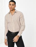 Harry Brown Retro Stripe Slim Fit Shirt