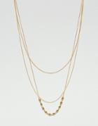 Gorjana Gold Plated Multi Layered Necklace - Gold