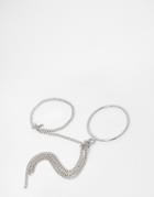 Cheap Monday Fringe Knot 2 Ring - Silver