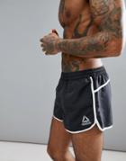 Reebok Swim Split Swim Shorts In Black Ce0634