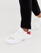 Brave Soul Sneakers In White With Chunky Sole - White