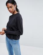 Asos T-shirt In Boxy Fit - Black