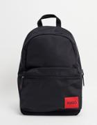 Hugo Ethon Backpack With Contrast Box Logo In Black