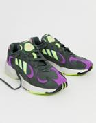 Adidas Originals Yung-1 Sneakers In Gray - Gray