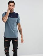 Lyle & Scott Polo Shirt In Blue - Blue