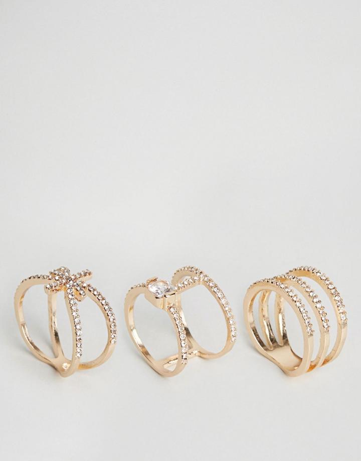 Aldo Premosello Stacking Rings - Gold