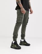 Bolongaro Trevor Cargo Cuffed Pants-green