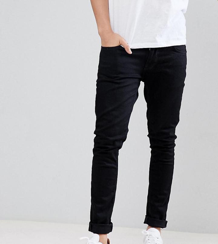 Nudie Jeans Co Tight Terry Jeans Deep Black - Black
