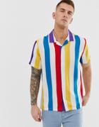Brave Soul Multi Stripe Shirt - Multi