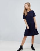 Vila Swing Knit Dress - Navy