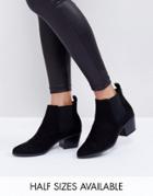 Asos Revive Chelsea Ankle Boots - Black