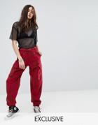 Reclaimed Vintage Revived Over-dye Camo Pants - Multi